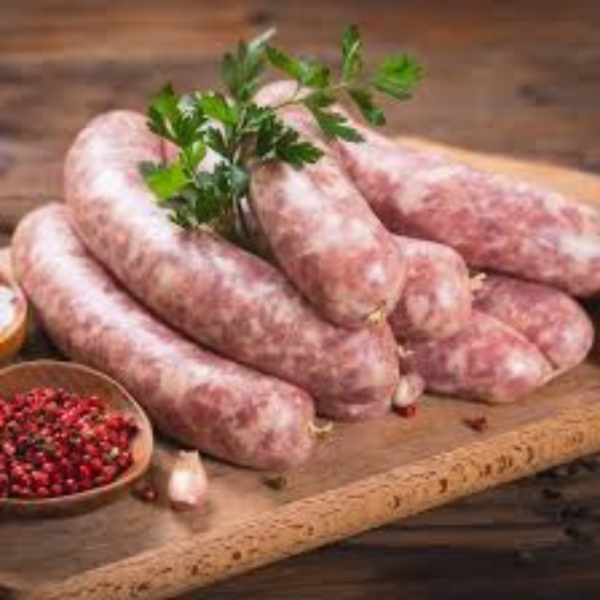 Gluten free pork sausages