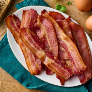 Streaky bacon